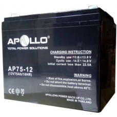 Ắc quy APOLLO 12V 75Ah AP75-12