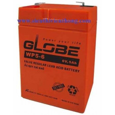 Ắc quy 6V-5AH GLOBE WP5-6