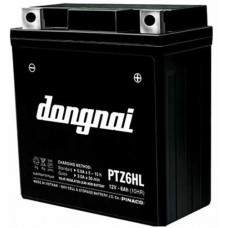 Ắc quy gắn máy 12V-6Ah Đồng Nai Pinaco PTZ6HL