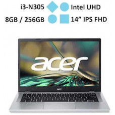 Laptop Acer Aspire 3 A314-36M-37FM (i3-N305) (Bạc)