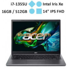 Laptop ACER Aspire 5 A514-56P-742F (NX.KHRSV.005) (i7-1355U/ RAM 16GB/ Onboard/ 512GB SSD/ Windows 11)