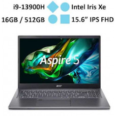 Laptop ACER Aspire 5 A515-58M-951T (i9-13900H/ RAM 16GB/ Onboard/ 512GB SSD/ Windows 11)