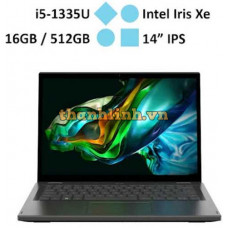 Laptop ACER Aspire 5 Spin 14 A5SP14-51MTN-573X (i5-1335U/RAM 16GB/512GB SSD/ Windows 11)