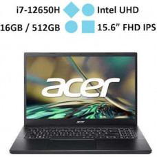 Laptop ACER Aspire 7 A715-76-728X (NH.QGESV.008) (i7-12650H/ RAM 16GB/ Onboard/ 512GB SSD/ Windows 11)