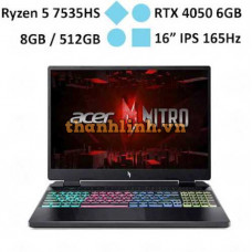 Laptop gaming Acer Nitro 16 Phoenix AN16-41-R5M4 (NH.QKBSV.003) (AMD Ryzen 5-7535HS) (Đen)