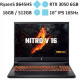 Laptop ACER Nitro V 16 ProPanel ANV16-41-R6ZY (Ryzen 5 8645HS/RAM 16GB/GeForce RTX 3050/512GB SSD/ Windows 11)