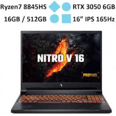 Laptop ACER Nitro V 16 ProPanel ANV16-41-R7EN (Ryzen 7 8845HS/RAM 16GB/GeForce RTX 3050/512GB SSD/ Windows 11)