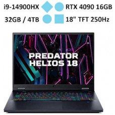 Laptop Acer Gaming Predator Helios 18 - PH18-72-908N (i9-14900HX) (Đen)