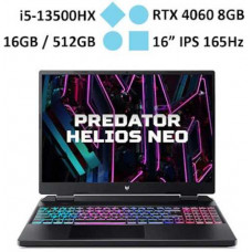 Laptop ACER Predator Helios Neo PHN16-71-547E (NH.QLUSV.00A) (i5-13500HX/ RAM 16GB/ GeForce RTX™ 4060/ 512GB SSD/ Windows 11)