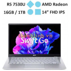 Laptop Acer Swift Go SFG14-41-R5JK (AMD Ryzen 5 7530U) (Bạc)