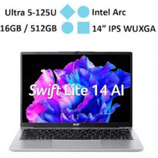 Laptop ACER Swift Lite 14 AI SFL14-51M-56HS (Ultra 5-125U/RAM 16GB/Onboard/512GB SSD/ Windows 11)