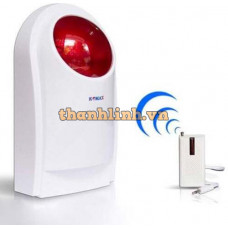 Loa báo động kèm đèn chớp có sẵn mạch dao động loại to 12VDC AOLIN SH-110