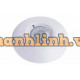 Đầu báo trộm Hồng ngoại gắn trần hình tròn mắt 360độ AOLIN SH-75-CL