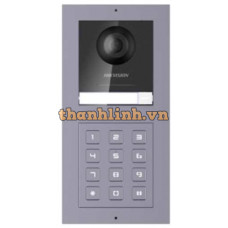 Nút bấm IP cho chung cư 500 căn hộ riêng biệt, thiết kế sang trọng (Lắp âm tường) Hikvision Combo DS-KIS2500