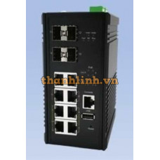 Thiết bị chuyển mạch Altai MIS600P Industrial 8 Gigabit Ports Managed PoE Switch Altai MIS600P