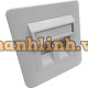 Mặt nạ Commscope Faceplate Kit,DECORATOR,2PORT,BS,WHITE 1859168-1