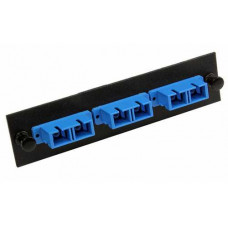 Adapter Commscope Fiber Optic Snap-In Adapter Plate, Duplex SC, 6-Fiber, MM 559558-6