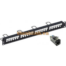 Patch panel Commscope SL DDM Patch Panel, STP, 1U, 24 port, Straight, Unload 760237046