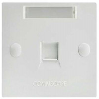 Mặt nạ Commscope Faceplate Kit,1PORT, SL/SLX, BS,WHITE 760245388