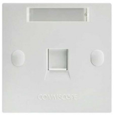 Mặt nạ Commscope Faceplate Kit,1PORT, SL/SLX, BS,WHITE 760245388