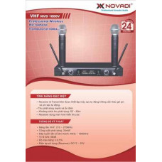 Microphone không dây NOVADI NVD-1800V
