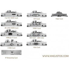 Card tín hiệu đầu vào 4 channel SDI Input and 4 channel SDI loop out - AMC4-CIN-4S Angustos AMC4-CIN-4S