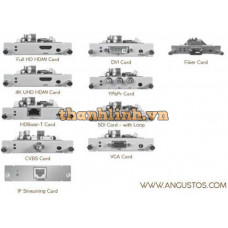 Card tín hiệu đầu ra 4 channel SDI output and 4 channel SDI loop out card - AMC4-CO-4S Angustos AMC4-CO-4S