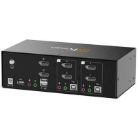 Thiết bị chuyển mạch 2 Ports Dual display USB 2.0 DisplayPort KVM Switch Kinan DM5202