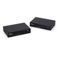 Bộ mở rộng tín hiệu USB Dual DVI Over CAT5E KVM Extender-100M Kinan KED201S