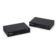 Bộ mở rộng tín hiệu USB Dual DVI Over CAT5E KVM Extender-100M Kinan KED201S