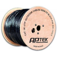 Cáp mạng Aptek CAT5e UTP Copper Outdoor 24AWG, vở nhựa PE- 530-1113-2