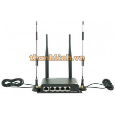 Bộ WIFI Router 3G/4G-LTE 1 SIM slot - WiFi chuẩn N 300Mbps - chuyên dụng cho xe khách, hệ thống camera L300