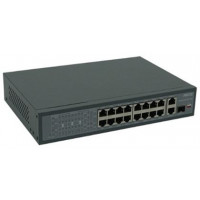 Bộ chia mạng Aptek SF1163P- Switch 16 port PoE- SF1163P