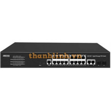 Bộ chia mạng Aptek SG2164P- Switch 16 Port PoE L2 Managed Gigabit Switch