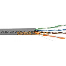 Cáp mạng treo ngoài trời - CAT.5e, 305M, thép gia cường dùng treo móc. Dintek 1101-03011