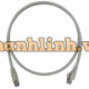 Patch Cord F/UTP Cat.6A 10Gb LSZH, 5.0m, 2 đầu đúc RJ45, Gray - DINTEK Dintek 1201-06095