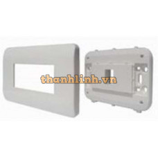 Face plates - Mặt nạ 03 port, US type, 120 x 70 x 6.2mm Dintek 1303-11039