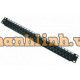 Thanh phối cáp Dintek Patch panel 24 port , CAT.5e , 19 rackmount 1402-03019