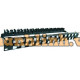 Thanh phối cáp Dintek Patch panel 24 Port rổng , 19 rack mount 1406-00011