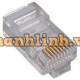 Đầu mạng Dintek RJ45 CAT.6 , 3 prongs contact , 50u Gold plated , 100pcs/bag 1501-88027