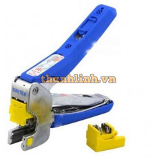 F Tool - dụng cụ nhấn 4 đôi cáp vào ổ cắm dạng ngang Dintek 6103-01006