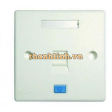 Mặt nạ Dintek 01 port , US type , 121 x 69.7 x 9.0mm , giống mặt Panasonic APF-01