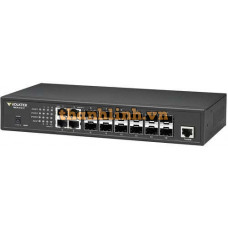 Bộ chia mạng Volktek 12 Port SFP Gigabit Full L2 Managed FTTH Fiber Switch MEN-6412