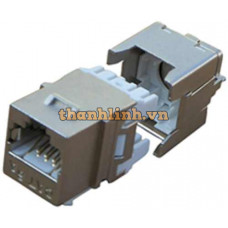 Nhân mạng Cat.6A vertical type fully shielded keystone F-Jack APTEK 1305-05010