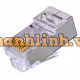 Modular plug RJ45 CAT.6 FTP shielded bọc kim loại chống nhiễu, đầu RJ45 gồm 2 thành phần ghép lại, sử dụng cho cáp CAT.6 FTP, 100 pcs/bag Aptek 602-02001