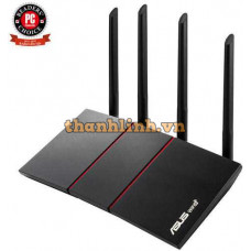 Router Wifi ASUS RT-AX55, Băng tầng kép, Chuẩn AX1800, Chíp xử lý quad-core1,5Ghz