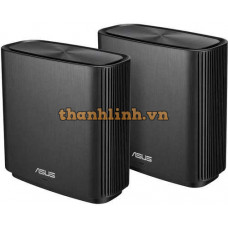 Router WIFI AiMesh ASUS ZenWiFi CT8 2 Pack, Chuẩn AC3000- Ba băng tần, Hệ thống cho phép ghép nối 2 Router