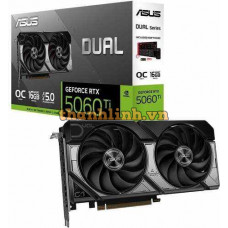 Card màn hình ASUS Dual GeForce RTX 5060 Ti 16GB GDDR7 OC Edition