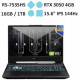 Laptop gaming Asus TUF Gaming A15 FA506NC-HN031W (Ryzen 5 7535HS/RAM 16GB/GeForce RTX 3050/1TB SSD/ Windows 11 Home)