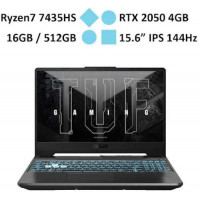 Laptop Asus TUF Gaming A15 FA506NFR-HN075W (Ryzen 7 7435HS/RAM 16GB/GeForce RTX 2050/512GB SSD/ Windows 11)